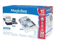 15-Pk MagicBag Vacuum Compression Storage Combo