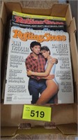 Rolling Stone Magazines 1985 1986 1989