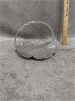 Hammered Aluminum Candy Dish