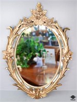 Painted Wood Framed Mirror