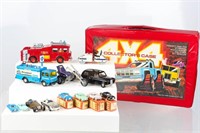 German and Die Cast Cars with Cases