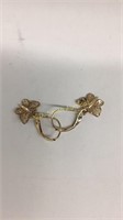 14KT Gold Butterfly Earrings (1.4 gr)