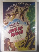 1940 Movie Poster / Give Us Wings