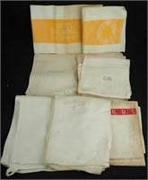 6 Vtg Hotel 30-50's Souvenir Towel Collection