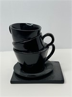 Stacked Mug Sculpture