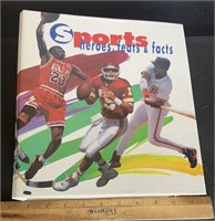 BINDER/BOOK-SPORTS HEROS, FEATS & FACTS