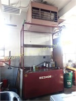 REZNOR 235000 btu waste oil furnace w/ 275 gal