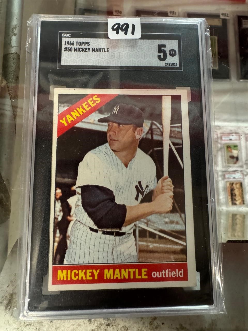 1966 Topps - Mickey Mantle