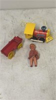 Vintage toy lot auburn fisher price