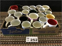 ASSORTMENT OF COFFEE CUPS