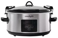 Crock Pot 7 qt, Cook & Carry Slow Cooker