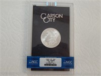 1883 CC Carson City Morgan Silver Dollar MS63 NGC