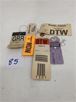 Airliner Baggage Tags