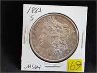 1882S Morgan Dollar