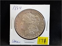 1884 Morgan Dollar