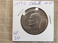 1977D Eisenhower Dollar MS65