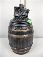 McCoy barrel cookie jar, marked 146 (some small