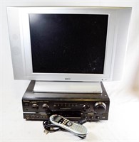 TV & TECHNICS RECEIVER + LOGITECH UNIVERSAL REMOTE