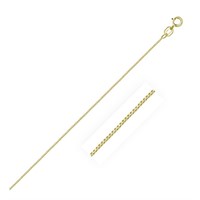 14k Gold Classic Box Chain 0.6mm