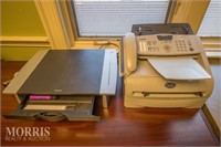 Brother Fax copy scanner with stand