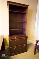 Bookshelf/filing cabinet 78"t 33"w 20"d