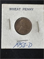 1953 - D WHEAT PENNY