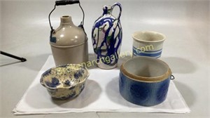 5 Pieces Pottery