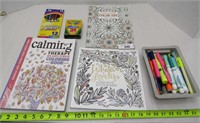 Color Books, Pens, Pencils & Crayons