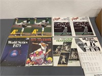 Vintage Baseball Programs & More Oakland A's
