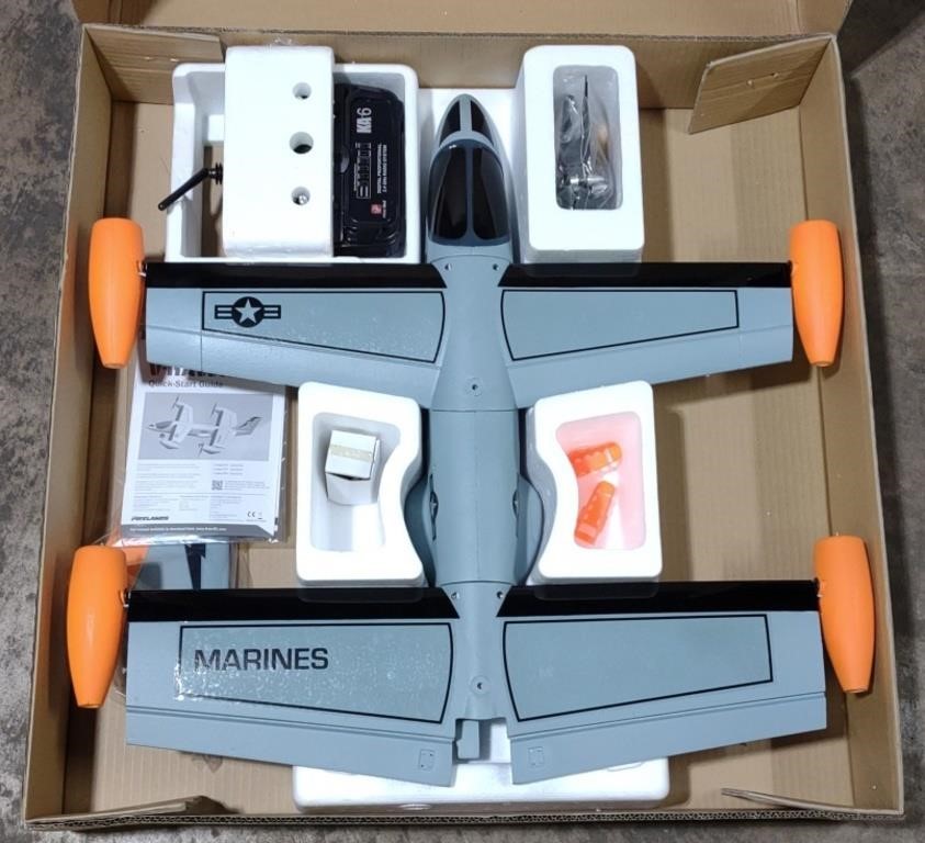 (L) Ares Z Line V-Hawk X4 Plane Model (27" x 2')