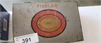 Vintage First Aid Kit by Davis Co.
