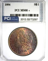 1884 Morgan MS66+ LISTS $1300