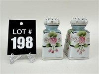 Antique Porcelain Hand Painted S/P Shakers