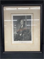 Antique 1862 Framed Chappel Print Of T. Jefferson