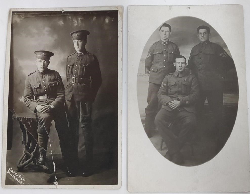 WW1 Canadian Soldiers Postcards