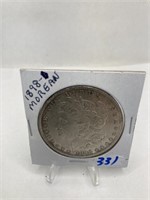 1898 Silver Dollar XF Rim Nicks