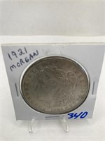 1921 Silver Dollar XF/ Unc