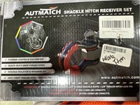 New autmatch shackle hitch receiver set