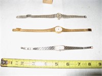 3 Vintage Ladies Watches, Times, Hamilton &Austin