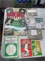 Vintage baseball books