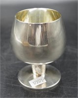 Elizabeth II sterling silver goblet