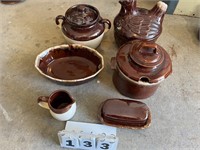 McCoy pottery pieces