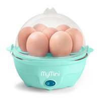 MyMini Premium 7-Egg Cooker, Teal