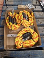 3- grip 14’x5/8” tow ropes