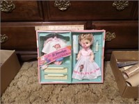 Vintage Lil Flowerkins Doll in Trunk