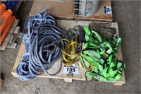 SKID OF ROPE & SAFETY HARNESS