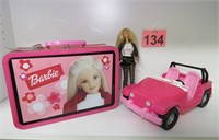 Barbie Jeep - Tin Case & Hannah Doll