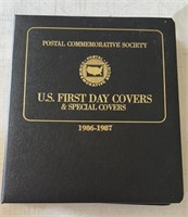 48) 1986-1987 US First Day stamp Envelopes &