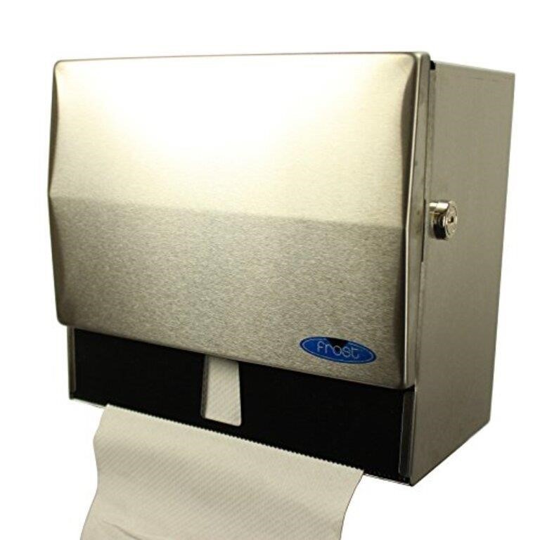 Frost 103-1 Paper Towel Dispenser, Metallic