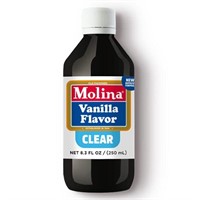 Molina Mexican Vanilla Clear - 8.3 oz - 250ml - 1